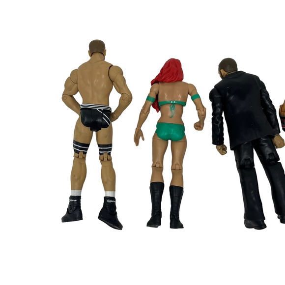 WWE Wrestling Action Figure Lot of 5, Eva Marie Cesaro Noble Kalisto & Christian - Picture 5 of 9